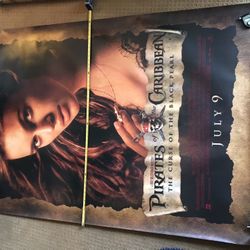 Pirates Of The Caribbean movie Poster