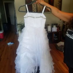 Junior Brides or first communion dress size 12