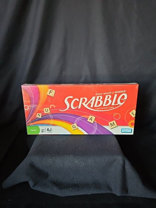 Scrabble Hasbro Scrabble Crossword Board Game 2008 Edition Factory Sealed