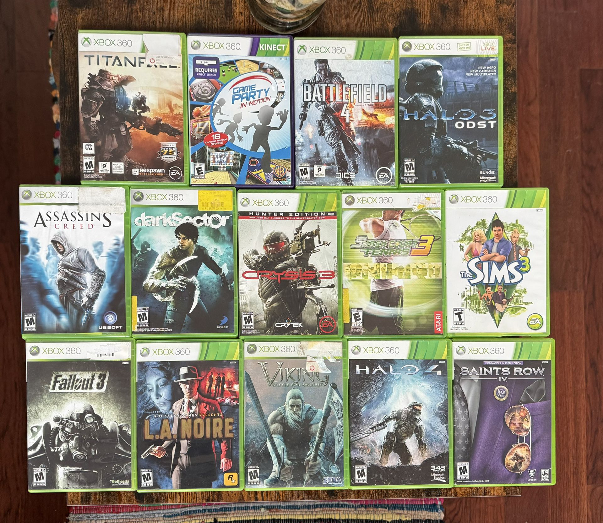 Xbox 360 Games $5 Each xox