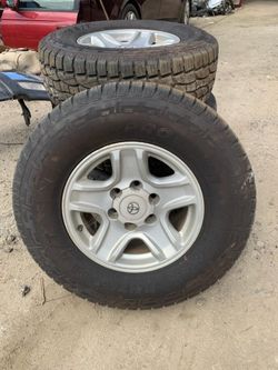 Toyota Rims And Tires 
