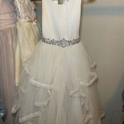 Size 10 Fan y Dress / Vestido Elegante Para Niña Size 10