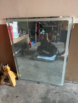 Mirror with led
