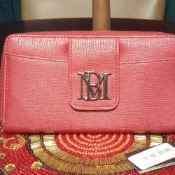 Badgley MIschka Wallet Red