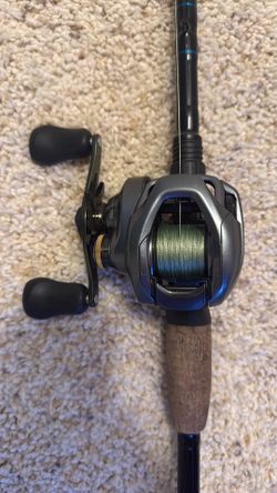 7 foot St. Croix Rodd Shimano Corrado DC with whopper popper