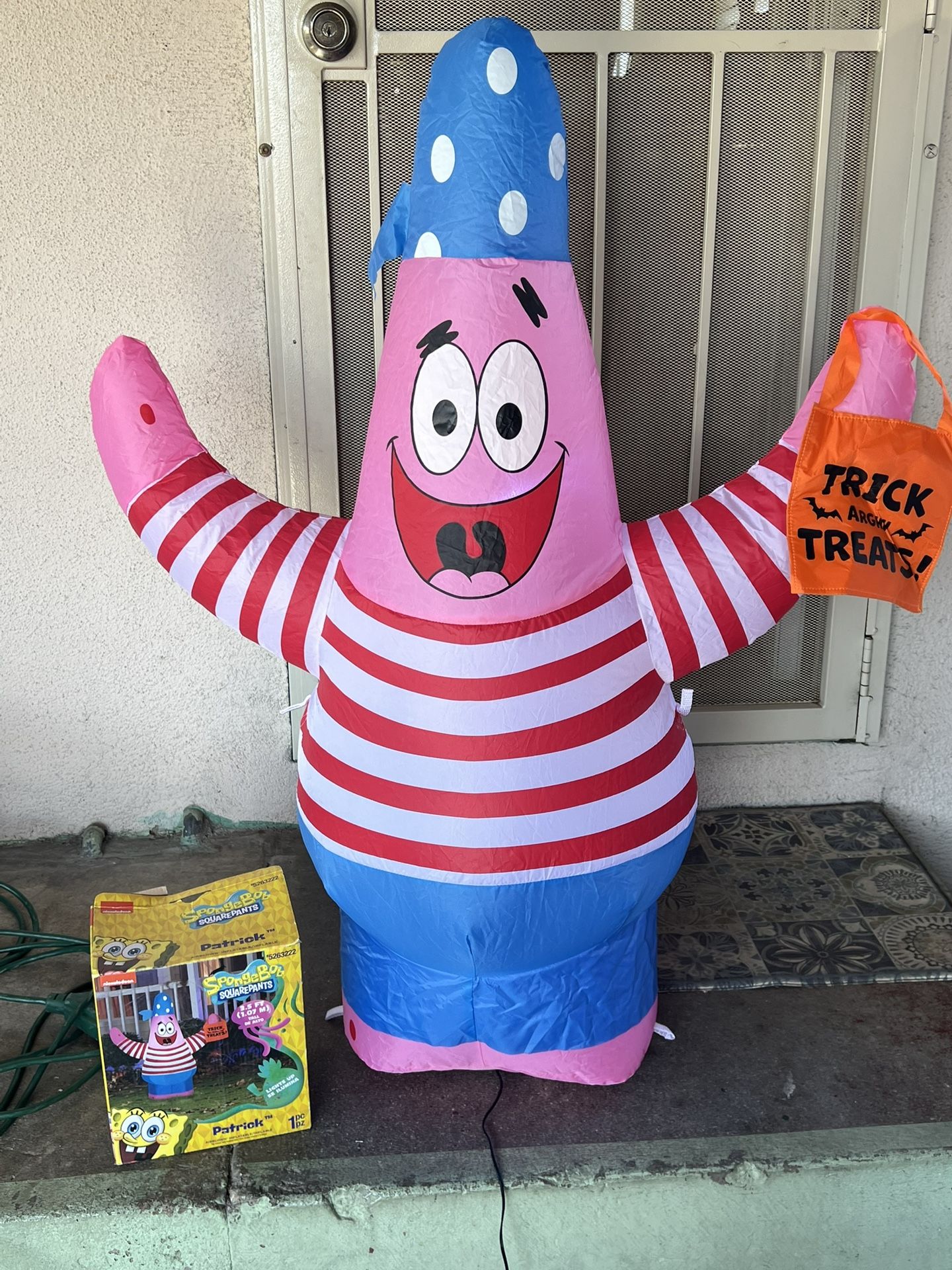 3.5ft Patrick Spongebob SquarePants Halloween inflatable