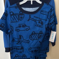 Carters Kids Two Blue Outfits - Size 3T