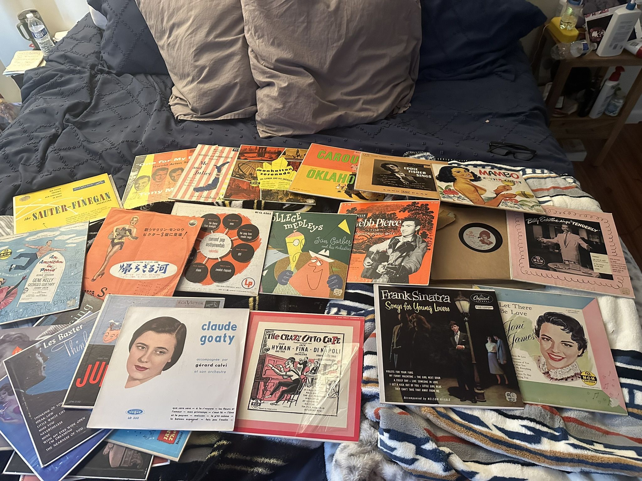 Vintage 1950 records