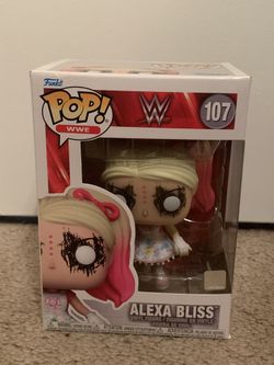 Funko Pop! WWE Alexa Bliss #107 Good Condition