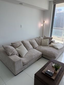 106” Sofa with Chaise