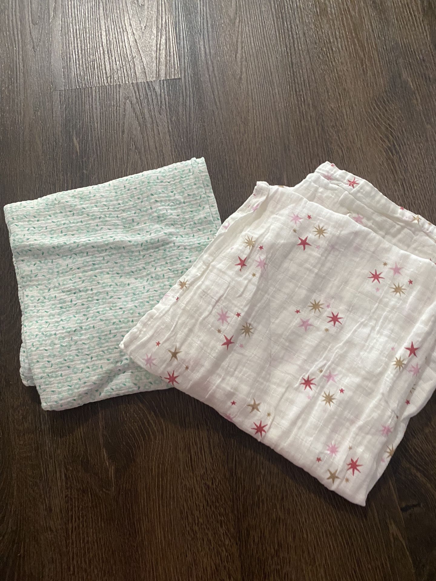 Lot Of 2 Muslim Receiving Blankets