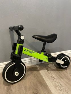 67i Tricycle 3 In 1 , For 1-3 Years Old Toddler