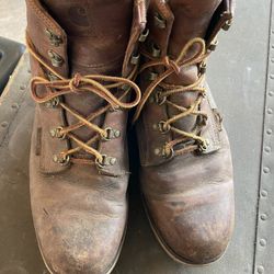 $5 Carhartt Lace Up Work Boots Size 12