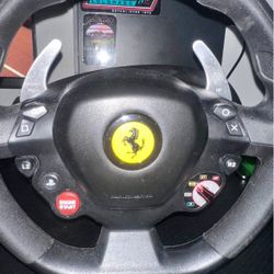 Thrustmaster T80 Ferrari 488 GTB Edition Racing Wheel - Black