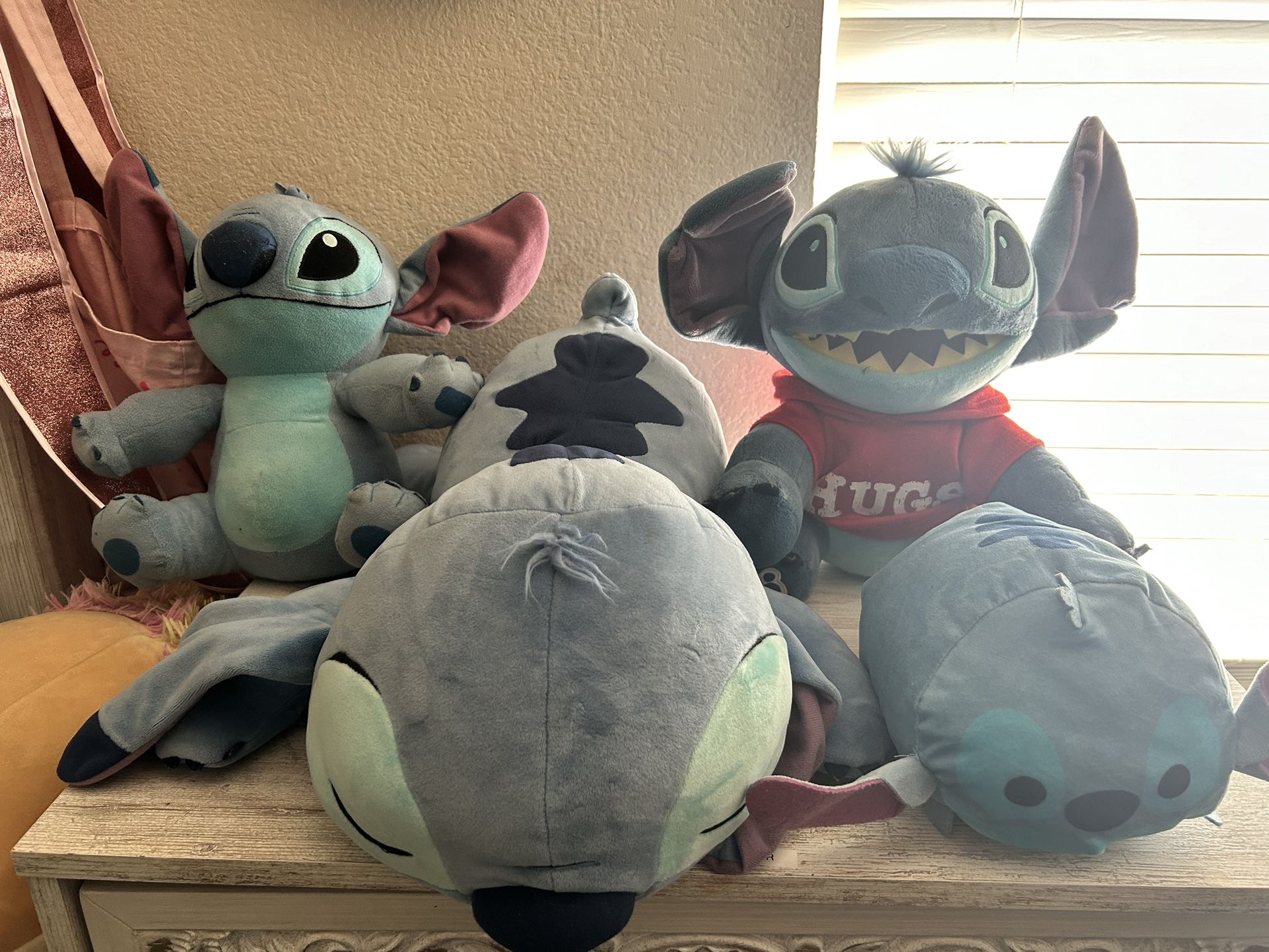 Stitch Stuffed Animals, Bags  Bundle 