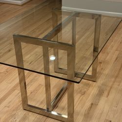 Glass Top Dining Table