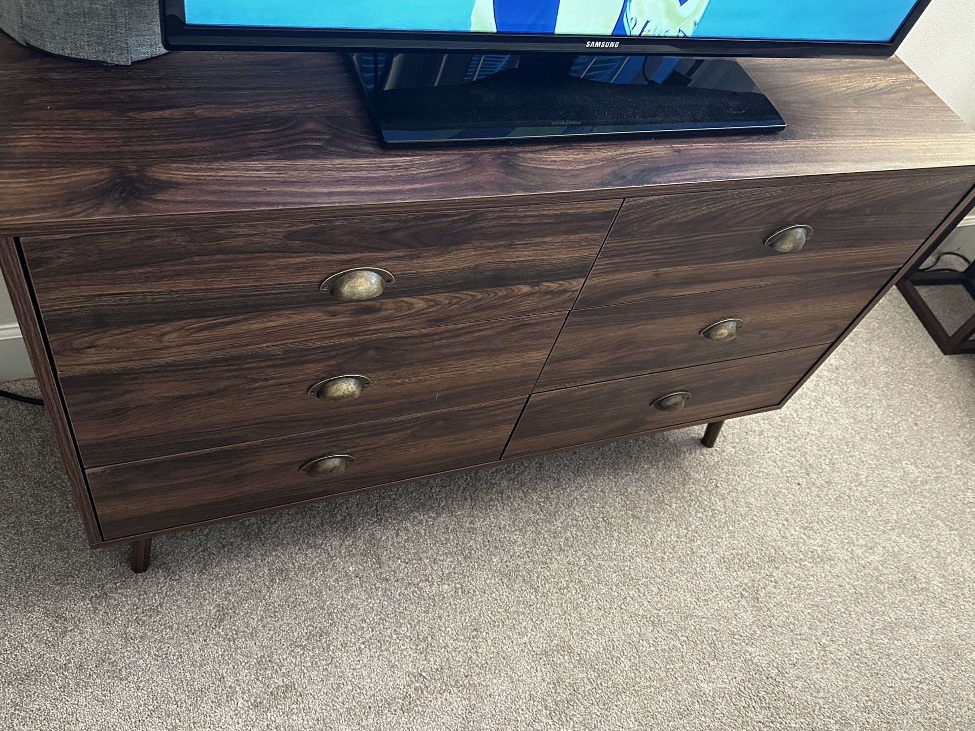 Walnut Wood Dresser