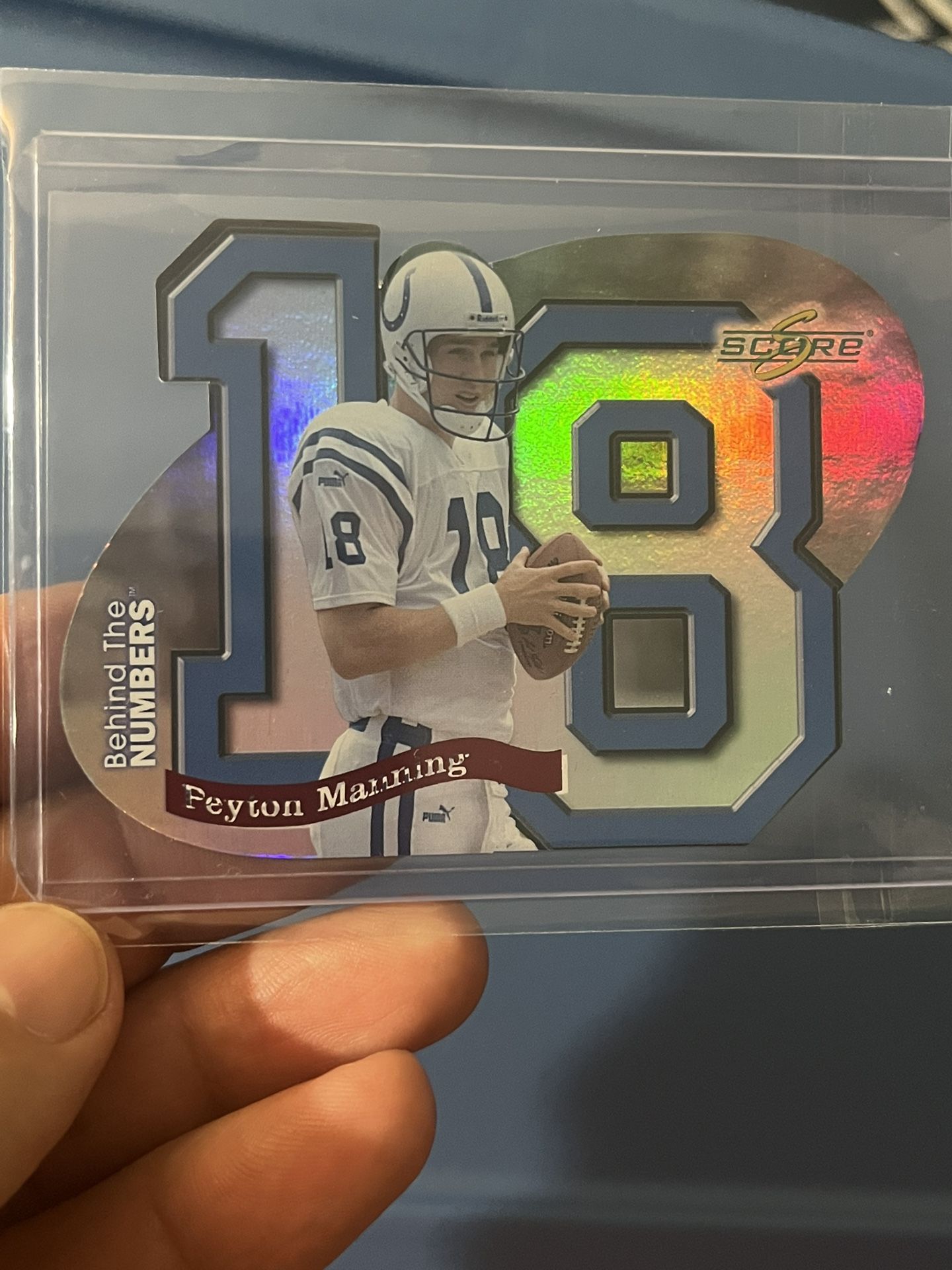 Peyton Manning football card