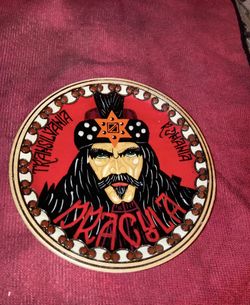 Handmade Dracula Romanian Decorative Plate 
