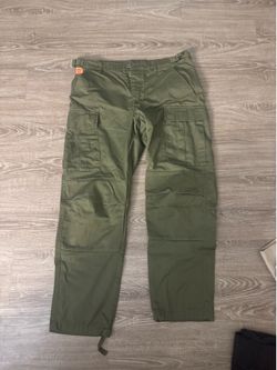 empyre green double knee cargo pants