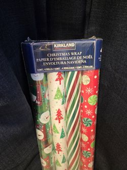 Christmas Gift Wrapping Paper 4 Pack