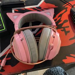 Razor Kraken Kitty Edition Pc Headset 