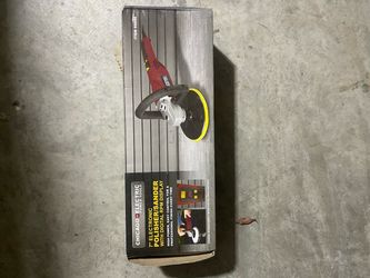 7” polisher/sander with digital rpm display