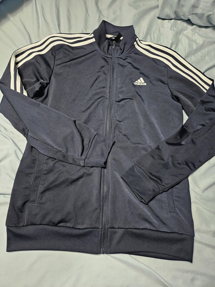 Adidas Zip-up Athletic Jacket, Size Medium - Brand New Without Tags
