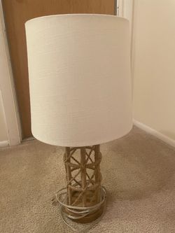 Rope design lamp reduced