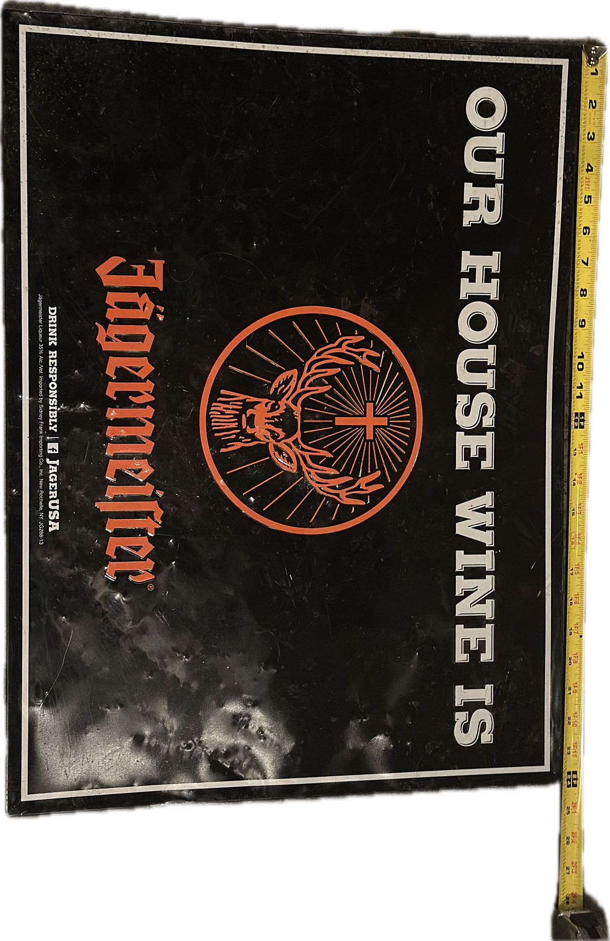 Jagermeister Metal Sign