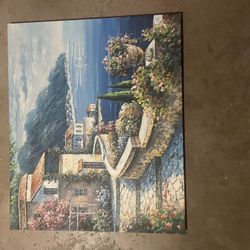 Hand Painted Canvas Art