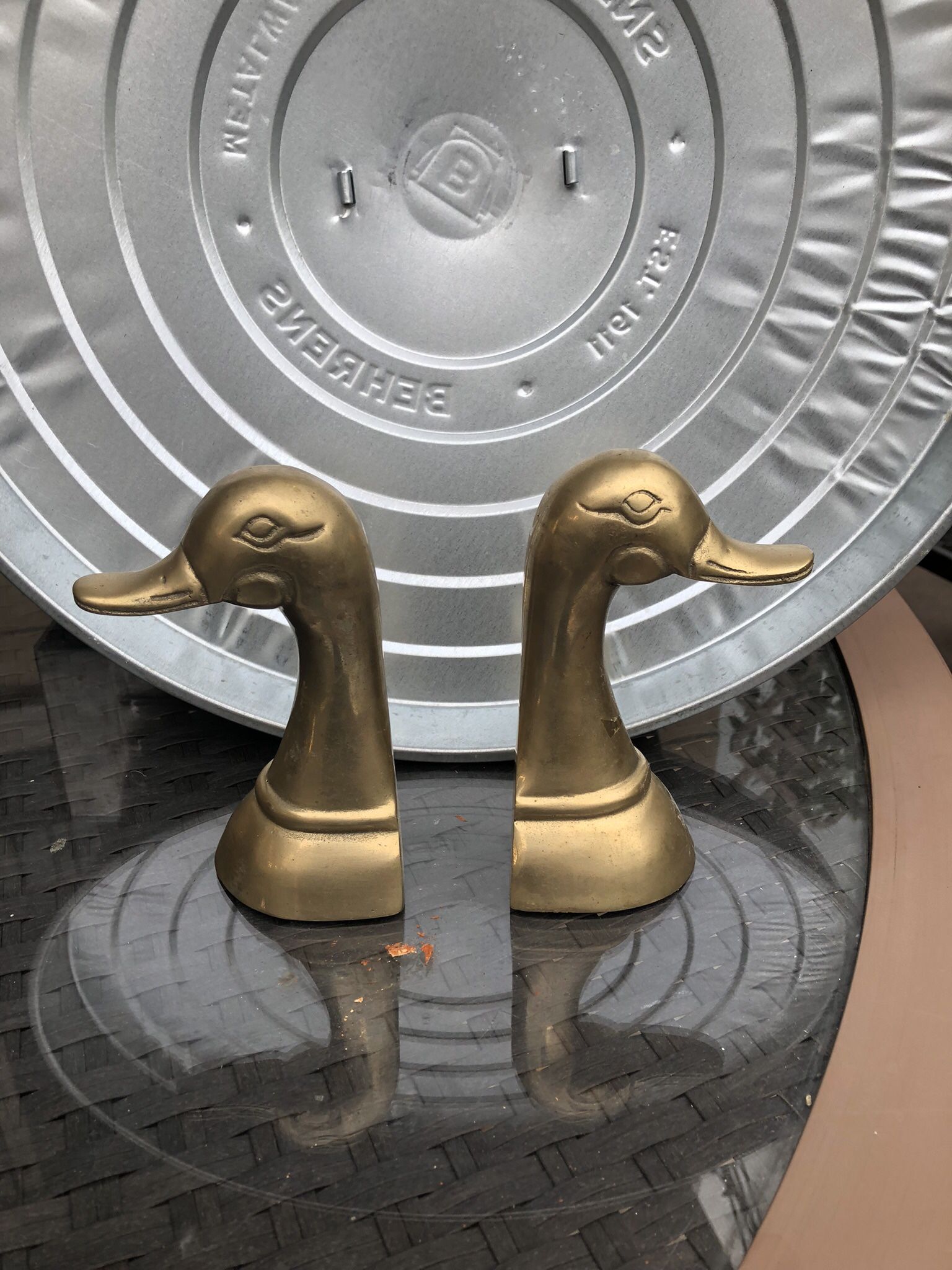 Vintage Cast Brass Duck Head Need Gone Asap