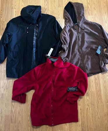 New chamarras nuevas size xl L S 3pcs