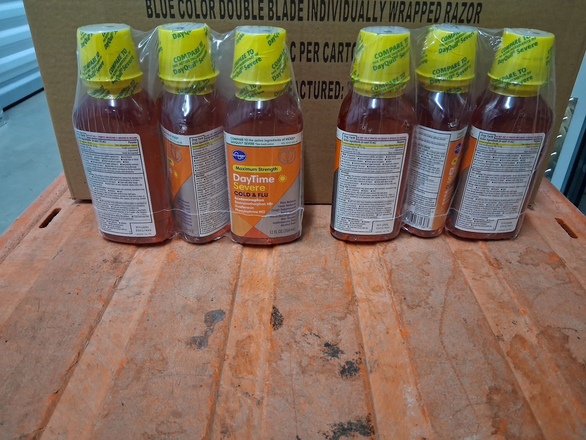 Daytime, cold and flu Dayquil (Kroger Brand)