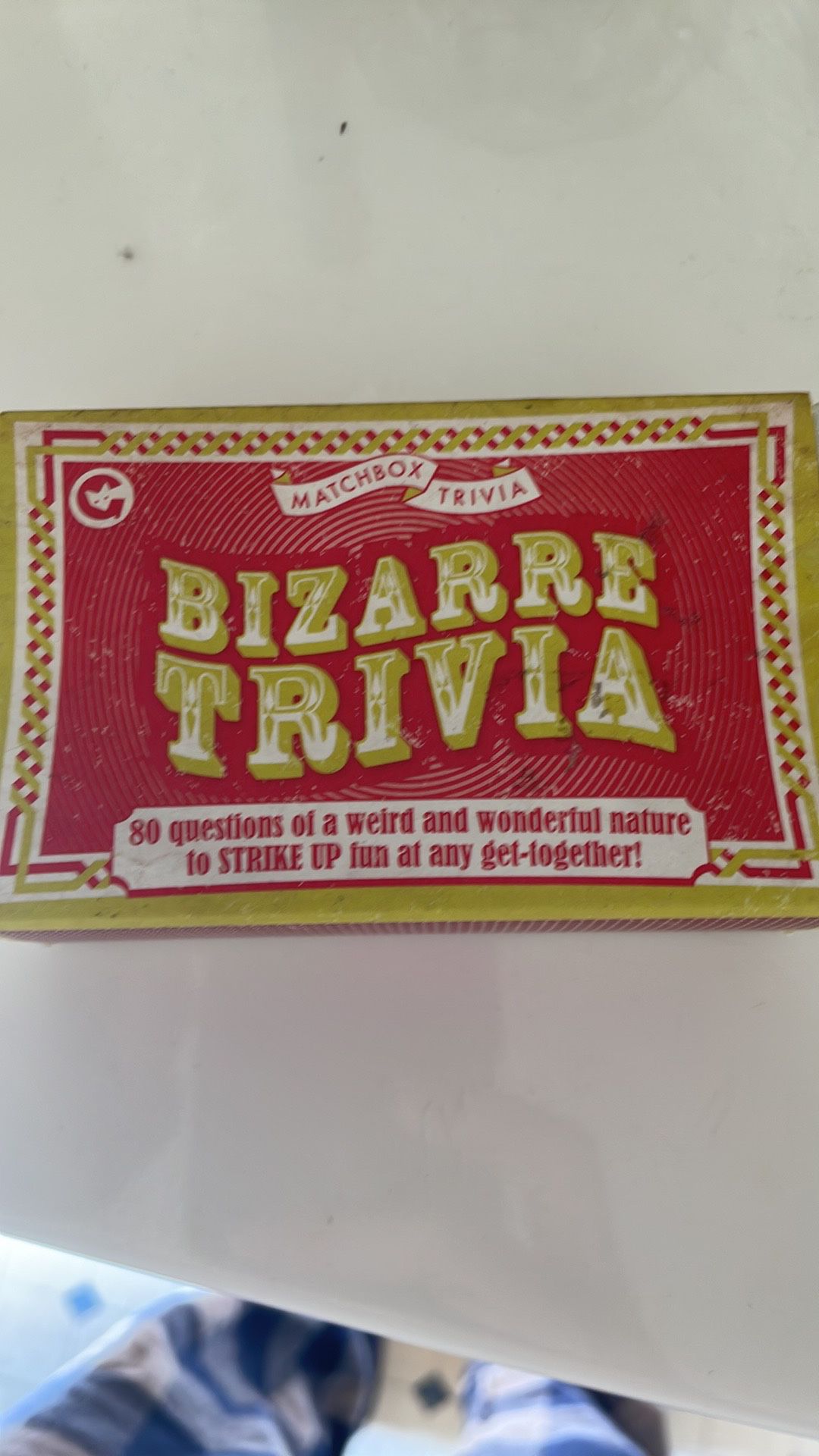 NWT Bizarre Trivia Card Game for Game Night