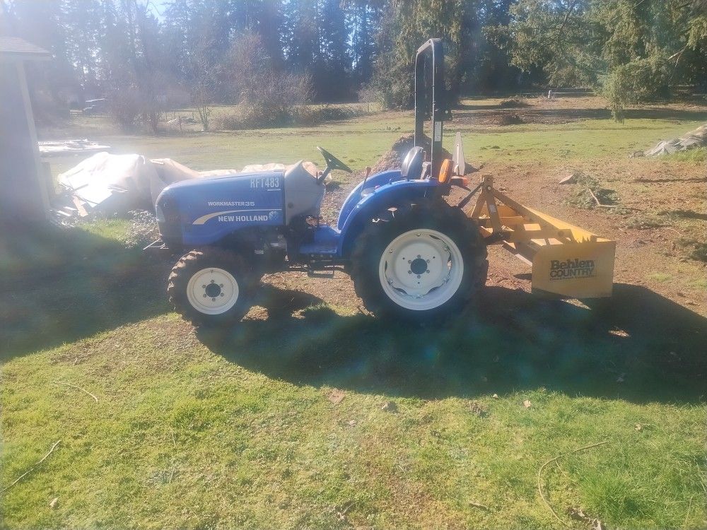 New Holland Workmaster 35hp Diesel 4x4 Tractor 86 Hours
