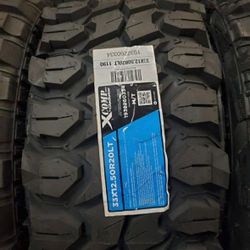 LT 33 1250 20 Gladiator Xcomp MT Tires New