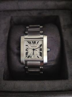 ⌚️Cartier Tank Française Ref: W51002Q3 28mm