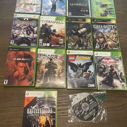 Xbox 360 Lot / Xbox Lot - Mixed CIB - 14 Games!