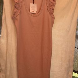 Pink Casual Dress
