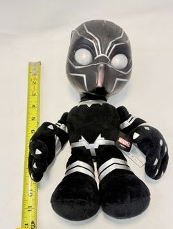Marvel Black Panther Talking Plush 11" Light-Up Purple Eyes