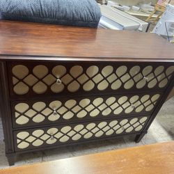 GORGEOUS SOLID WOOD AND MIRROR FRONT DRESSER CONTEMPORARY MODERN