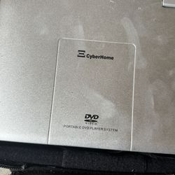 Cyberhome CH-LDV 700B Portable DVD Player w/ Case, Chargers