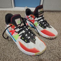 Size 9.5 - Jordan One Take 2 Multi-Color