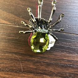 Green Spider Ring