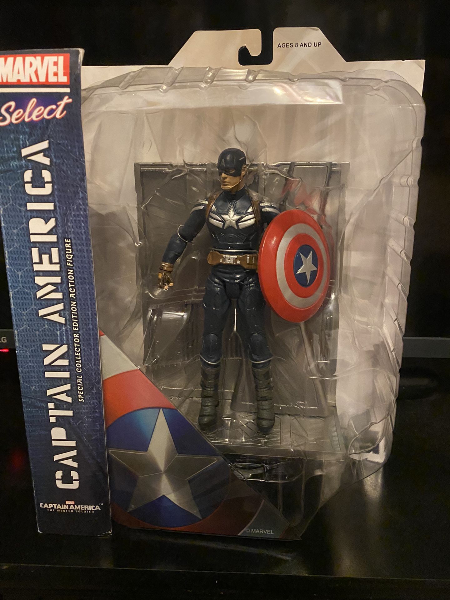 Marvel Select Captain America Winter Soldier 