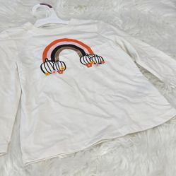 New! Cat & Jack Halloween Rainbow Tee *3T & 4T