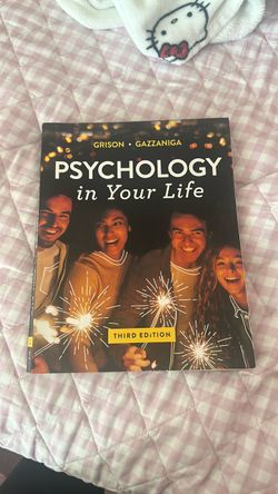 Psychology in Your Life Third Edition Textbook