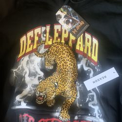 Def Leppard Hoodie By Reason Size Large