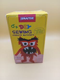 JUCCYBE DIY Sewing Feeling Monsters Kit for Kids 6+ – Learn Emotions Craft Set